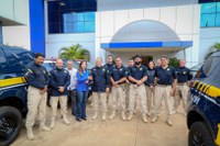 PRF recebe seis novas viaturas para reforço viário nas malhas federais tocantinenses