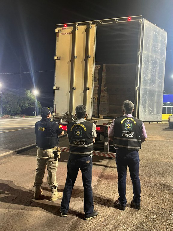 PRF apreende cerca de 54 mil litros de bebidas transportadas ilegalmente na região sul do Tocantins