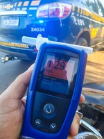 PRF prende condutor embriagado pilotando moto adulterada em Palmas/TO