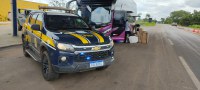 PRF apreende aparelhos eletrônicos transportados ilegalmente em Araguaína/TO