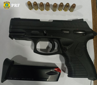 PRF apreende arma de fogo durante abordagem em Guaraí/TO