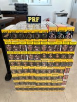 PRF apreende 1.160 maços de cigarro sem nota fiscal em Araguaína/TO