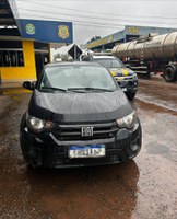 Em Guaraí/TO, PRF apreende veículo furtado em dezembro de 2024 no estado de São Paulo