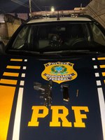 PRF prende condutor portando ilegalmente uma arma de fogo em Araguaína/TO