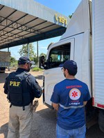 PRF promove ação de saúde para caminhoneiros no Tocantins