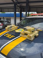 PRF apreende 9,2kg de substância análoga à maconha em Guaraí/TO