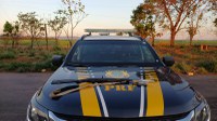 PRF prende dois homens por porte ilegal de arma de fogo no Tocantins