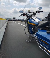 PRF realiza escolta de autoridades durante inauguração da nova ponte sobre o Rio Araguaia