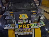 PRF apreende 122 cigarros eletrônicos durante fiscalização em Guaraí/TO