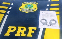 PRF prende foragido por homicídio em Palmeiras do Tocantins