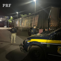 PRF apreende 96,59 st de madeira irregular em Guaraí/TO
