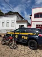 PRF identifica motocicleta adulterada em Natividade/TO
