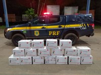 PRF apreende agrotóxico sendo transportado clandestinamente