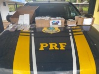 PRF apreende celulares sendo transportados de forma irregular