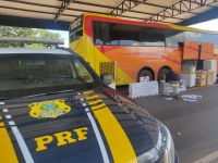 PRF apreende cigarros e relógios sem nota fiscal em Gurupi/TO