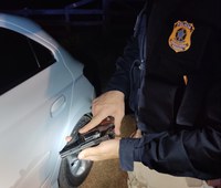 PRF apreende mais uma arma de fogo em Tocantins.