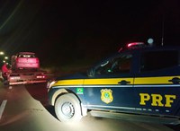 PRF detém homem pelo crime de embriaguez ao volante.