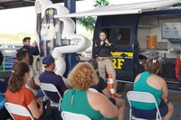 Ação educativa em Anápolis/GO marca início do Maio Amarelo