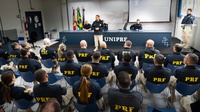 PRF inicia fase presencial do Curso de Formação de Instrutores na UniPRF em Florianópolis