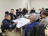 Novo Diretor-geral da Polícia Rodoviária Federal realiza primeira visita à UniPRF