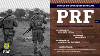PRF abre vagas para Cursos de Operações Especiais às demais forças