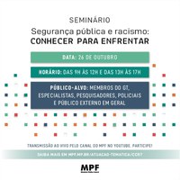 PRF participa de seminário no MPF