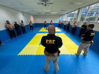 PRF oferece capacitação aos vigilantes patrimoniais que prestam serviço ao órgão