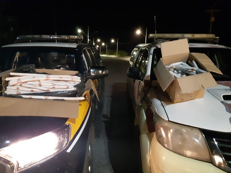 Explosivo: 70 ‘Bananas’ de dinamite são apreendidas na BR 242 na Região Oeste da Bahia