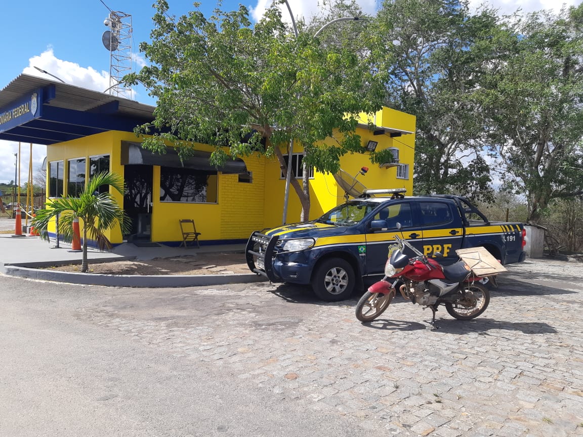 Itabaiana/SE: PRF recupera na BR-235 motocicleta roubada