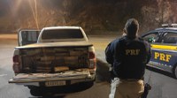 PRF apreende 1,2 toneladas de maconha em caminhonete na região metropolitana de Belo Horizonte
