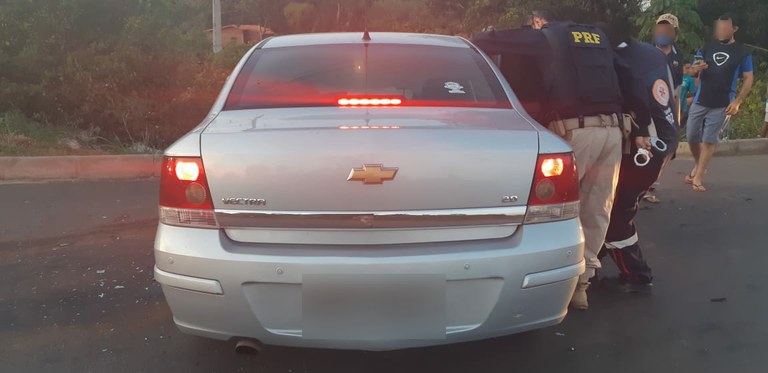 Em Teresina/PI: Após se envolver em acidente com vítimas, condutor que estava sob o efeito de drogas é preso pela PRF na BR 343