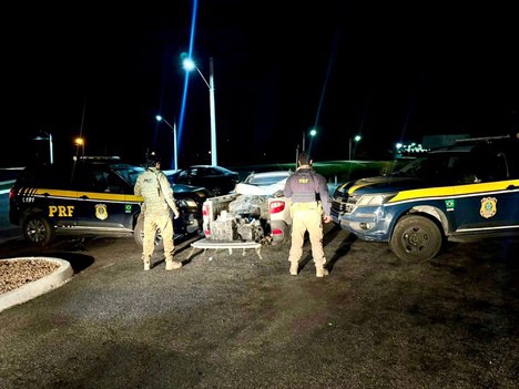 PRF apreende 800kg de explosivos transportados irregularmente na Bahia