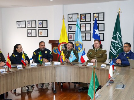 PRF assume oficialmente interlocução na Ameripol e na Polícia Nacional da Colômbia