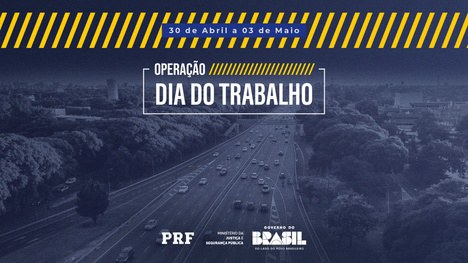 PRF orienta motoristas para evitar colisões traseiras durante o feriado do Dia do Trabalho