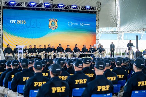 PRF conclui formação de novos policiais rodoviários federais