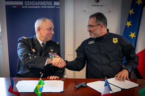 PRF e Gendarmerie Nationale firmam Memorando de Entendimento para fortalecimento da cooperação policial internacional