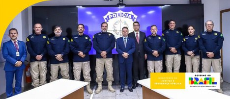 Ministro Wellington Lima acompanha resultados operacionais da PRF e implantação de câmeras corporais