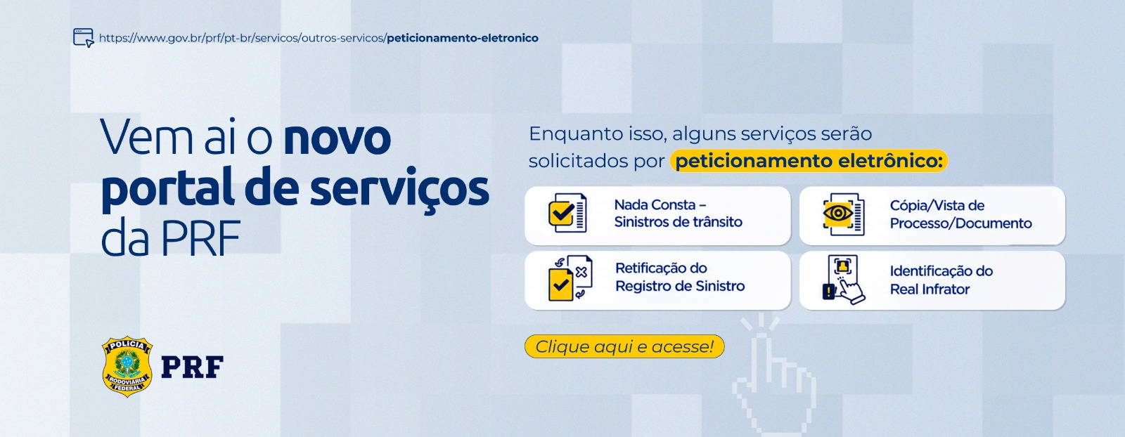 Novo peticionamento eletrônico