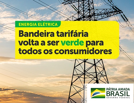 Bandeira Tarifárica verde