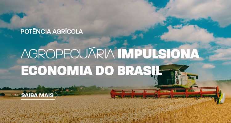 Agropecuária impulsiona economia do Brasil