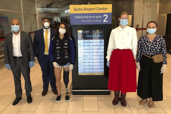 Brasileiros que estavam em Quito retornam ao País Foto: MRE