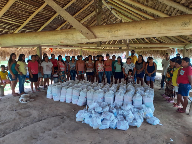 Comunidades indígenas: mais de 17 mil cestas de alimentos já distribuídas