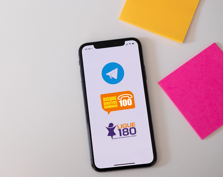 Denúncias de violações de direitos humanos podem ser feitas pelo Telegram