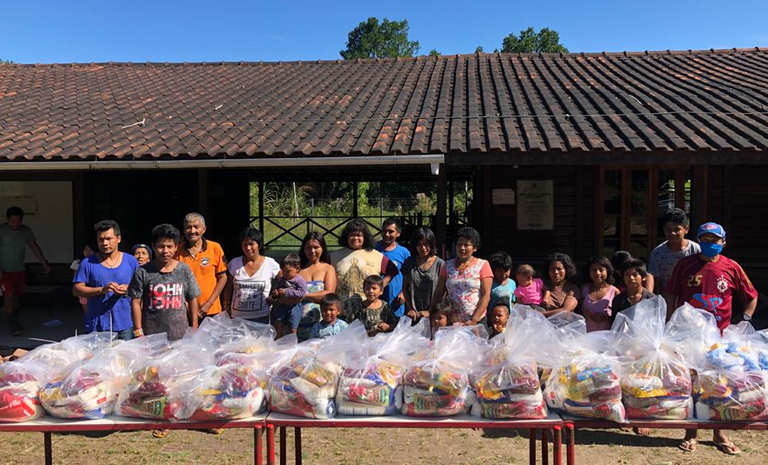 Funai já entregou mais de 90 mil cestas de alimentos a famílias indígenas