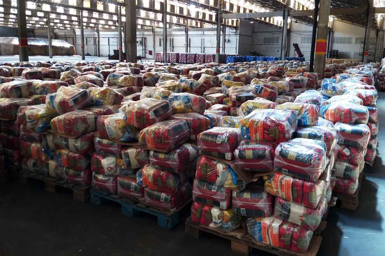 Mais de 282 mil cestas já foram distribuídas para povos e comunidades
