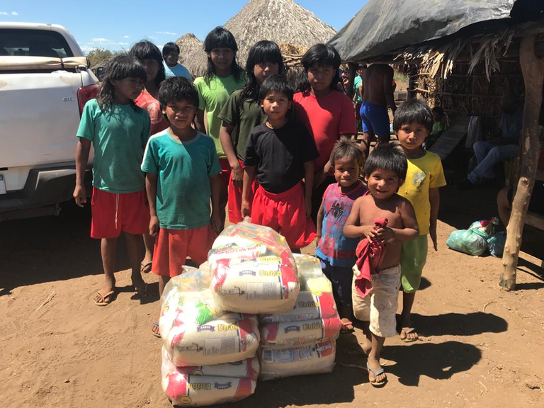 Funai auxilia na entrega de 20 mil cestas a indígenas no Mato Grosso