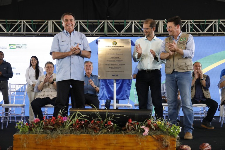 No Nordeste, Presidente Jair Bolsonaro faz entregas de obras em comemoração aos Mil Dias de Governo
