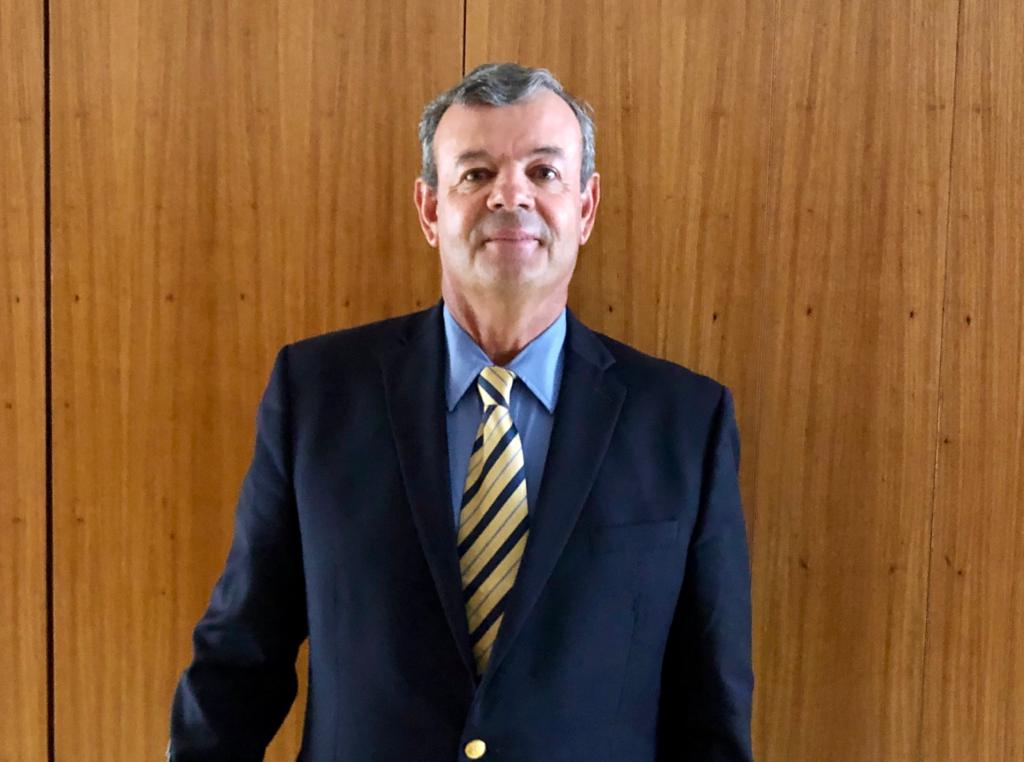 O velejador Lars Grael foi homenageado na cerimônia de comemoração do Centenário Olímpico Foto: Mariana Alejarra/PR