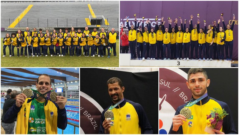 Brasil fecha Surdolimpíadas com o maior número de medalhas da história