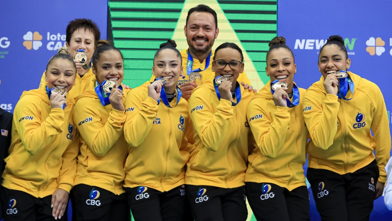 Equipe masculina do Brasil abre Mundial de ginástica artística